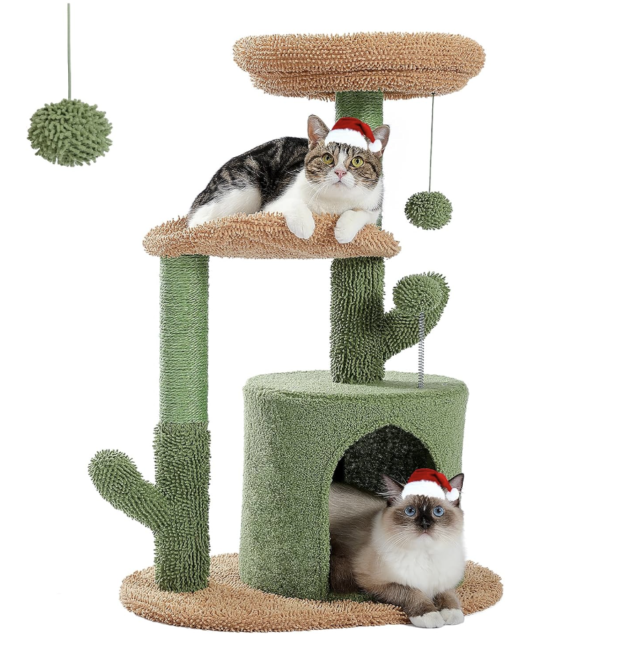 Cactus Cat Tower and Scratching Post by PAWZ Road